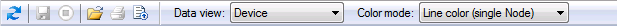 History Graph control toolbar